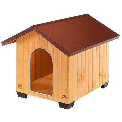 FERPLAST DOMUS Extra large Niche en bois pour chiens