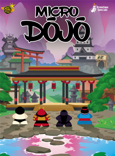 ASMODEE Don't Panic Games Micro Dojo Jeu de soci&eacute;t&eacute; &Agrave; partir de 10 Ans 1 &agrave; 2 Joueurs 30 Minutes