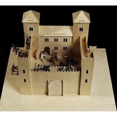  Donau Elektronik Motif bois Castel de chevalier - version anglaise
