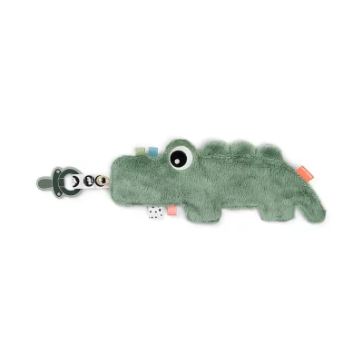 DONE BY DEER  - Doudou Cozy Friend, 30 x 12 cm, Croco, vert