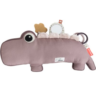 DONE BY DEER  Tummy Time Activity Toy Croco Rose 0 Months