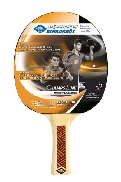 DONIC  SCHILDKR&Ouml;T Raquette de tennis de table Champs Line 300