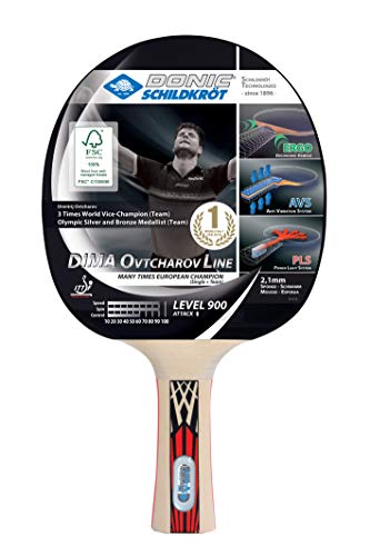 DONIC  schildkr&ouml;t raquette de tennis de table ovtcharov 900 fsc