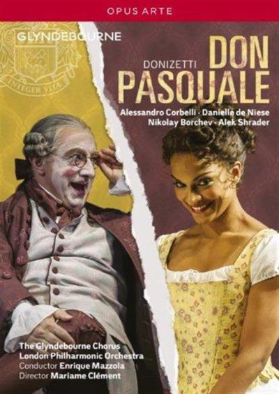 Donizetti : Don Pasquale, Live in Glyndebourne. Corbelli, de Niese, Mazzola, Cl&eacute;ment