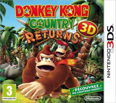 Donkey Kong Country Returns 3D Jeu 3DS