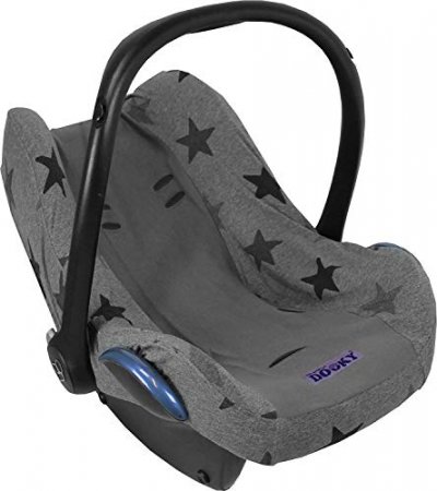 DOOKY  Housse Universelle - Etoile Grise - Uni - Gris