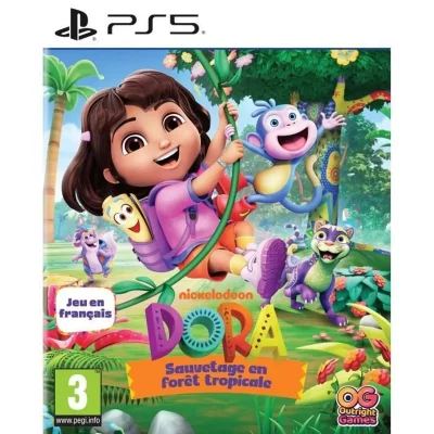 Dora : Sauvetage en for&ecirc;t tropicale (PS5)