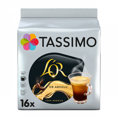 TASSIMO Dosette  Caf&eacute; L'Or Espresso Long Absolu - 16 dosettes