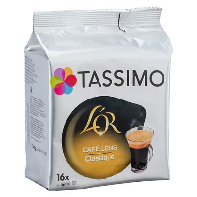 TASSIMO Dosette  caf&eacute; L'OR long classique