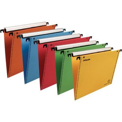 ESSELTE Dossier Suspendu Vmg A4 - Fond V - Assortis - Pack De 10