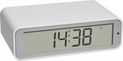 TFA Dostmann 60.2560.02 radiopilot&eacute;(e) R&eacute;veil blanc Heures de r&eacute;veil 1