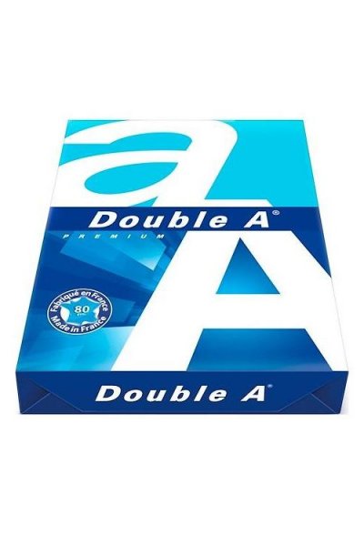 GENERIQUE Double A 500 Paqueta Paper A3 Double 80 Gr. Premium Bleu