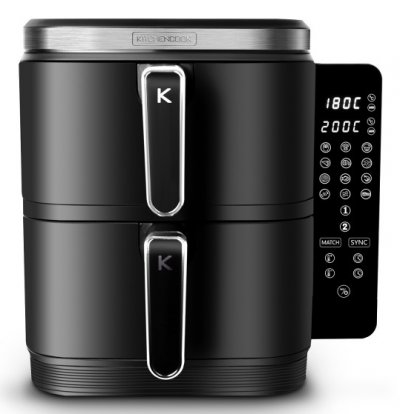  Double Friteuse &agrave; Air Paniers Superpos&eacute;s 12l &ndash; Airflow 12 Kitchencook