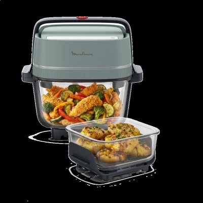 MOULINEX Double friteuse sans huile  FY7014E0 Crisp&Go Air Fryer