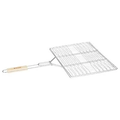 NEKA Double grille barbecue ""summer"" 40x50cm chrome
