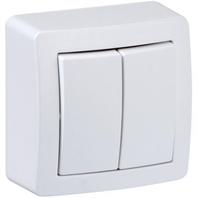 SCHNEIDER ELECTRIC Double interrupteur va-et-vient  Alrea