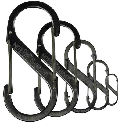 NITE IZE Double mousqueton S-Binner T 4 noir 