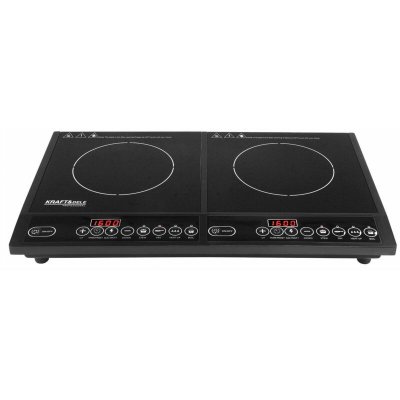 IMPORT. Double Plaque de cuisson &eacute;lectrique &agrave; induction 2000W