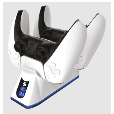 STEALTH Double Station de charge  SP-C100V pour PS5 Blanc 