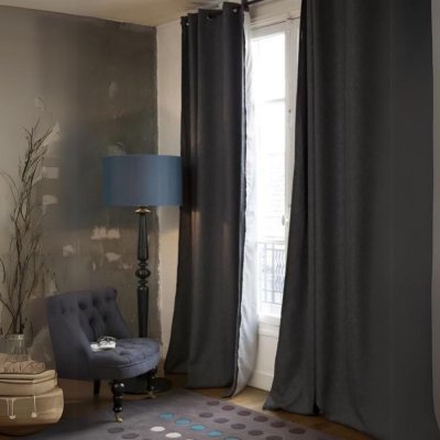 Doublure thermique hiver "moondream" polyester gris argent 240 x 135