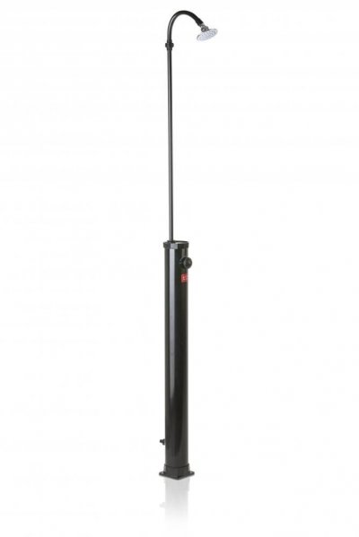 GRE Douche courb&eacute; pvc noir Douche solaire pvc, 9 l 
