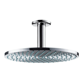 HANSGROHE Douche de t&ecirc;te 240 1jet EcoSmart 9 l/min avec raccord au plafond chrom&eacute; 