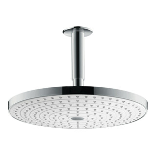 HANSGROHE Douche de t&ecirc;te plafond Raindance Select S 300 EcoSmart Blanc/Chrom&eacute;