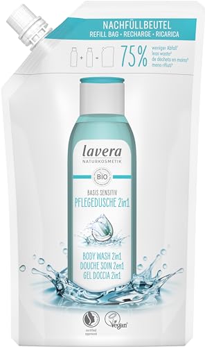 LAVERA Douche Soin 2 en 1 - Basis Sensitiv -  Recharge