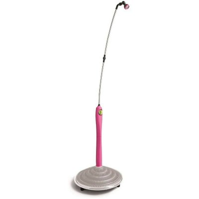GF Douche solaire courb&eacute;e en aluminium Sunny fuschia, 8 l
