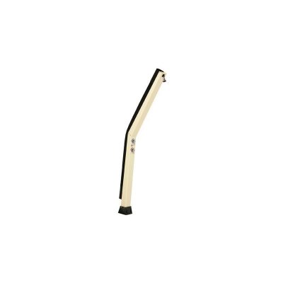 GIORDANO Douche Solaire  Courbe 20L en Acier Galvanis&eacute; Beige Pr&eacute;laqu&eacute;