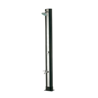 UBBINK Douche solaire  Solaris PREMIUM - Noir et Argent - Capacit&eacute; 35L