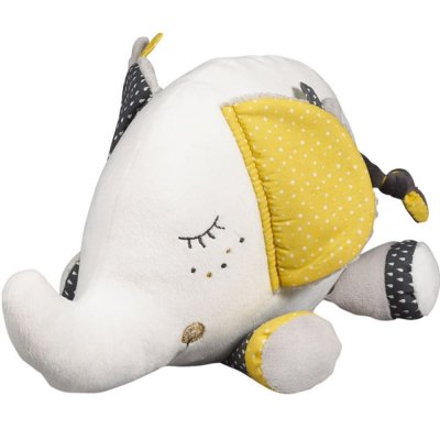 SAUTHON Doudou &eacute;l&eacute;phant moyen mod&egrave;le babyfan  BWDD2