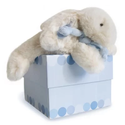 DOUDOU ET COMPAGNIE  Lapin Bonbon - Lapin Bonbon Bleu  20cm