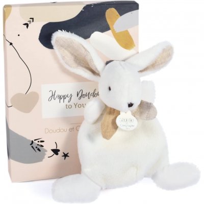DOUDOU ET COMPAGNIE Doudou papillote - ours - taille 28 cm