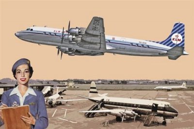 RODEN Douglas Dc-7c Royal Dutch Airlines (klm) - 1:144e - 