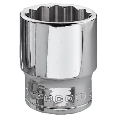 FACOM Douille 3/8'' 12 pans m&eacute;triques diam&egrave;tre 15mm longueur 30mm  J.15