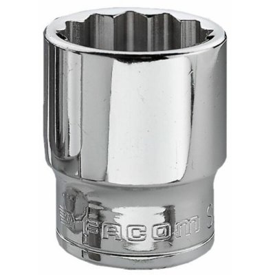 FACOM Douille 3/8'' 12 pans m&eacute;triques diam&egrave;tre 21mm longueur 33mm  J.21