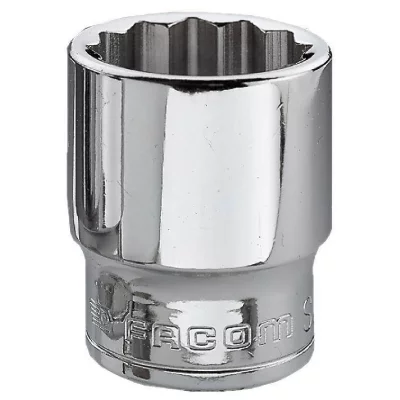 FACOM Douille 3/8'' 12 pans m&eacute;triques diam&egrave;tre 7mm longueur 27mm  J.7