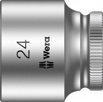 WERA Douille 6 pans ext&eacute;rieurs 24 mm Longueur: 30 mm 05003568001 Propulseur (tournevis): 3/8 (10 mm)