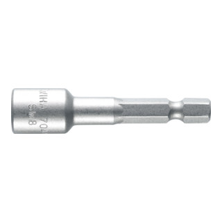 WIHA Douille 6 pans magn&eacute;tique 7044M  - 8 x 55 mm - 04633