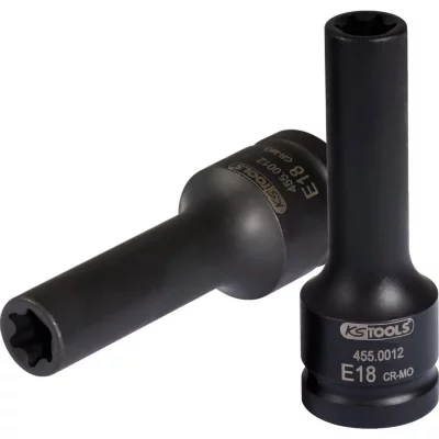 KS TOOLS Douille &agrave; choc pour culasse, Torx E20 - L.110mm