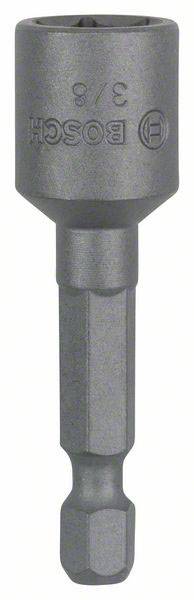 BOSCH ACCESSORIES Douille &agrave; queue 6 pans m&acirc;le 1/4 longueur 50mm Diam&egrave;tre 3/8 pour vis &agrave; t&ecirc;te 6 pans BOSCH 2608550082