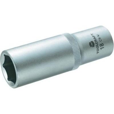 TOOLCRAFT Douille de 12,5 mm (1/2"), Taille 18, longueur 77mm, 