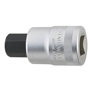 STAHLWILLE Douille-embout 6 pans int&eacute;rieurs 22 mm Longueur: 80 mm 05050022 Propulseur (tournevis): 3/4 (20 mm)