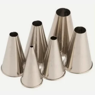 LACOR Douille inox - D : 4, 5, 6, 8, 10 et 12 mm - lot de 6, unies