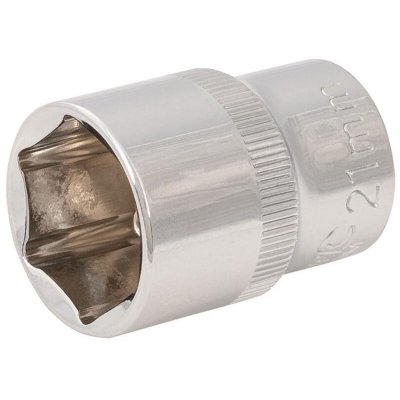 SILVERLINE Douille m&eacute;trique 1/2 6 pointes, 21 mm, 21 Mm