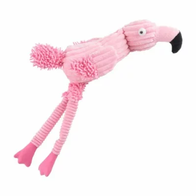 LOVE STORY DOULITO Jouet pour Chien - Flamant Rose sonore