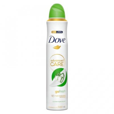 DOVE  - D&eacute;o Vapo Go Fresh Concombre&amp Th&eacute; Vert  D&eacute;odorant 200 ml