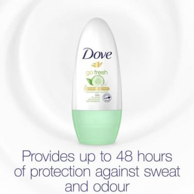 DOVE  D&eacute;odorant Go Fresh Concombre et th&eacute; vert en rouleau sur 50 ml