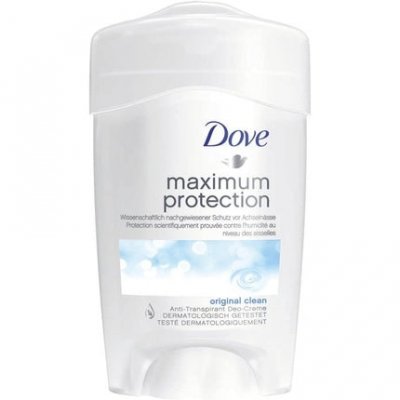 FORZA VITALE Dove Maximum Protection Original Clean Anti-perspirant Cream Stick D&eacute;odorant (D&eacute;o) Mixte 45ml